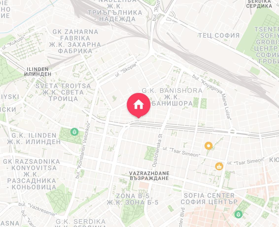 Entire Apartment For 4 Guests In Sofia Esterno foto